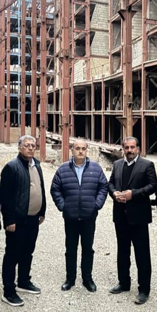 بازدید مدیرعامل هلدینگ سرمایه گذاری ساختمان ایران و هیات همراه از استان چهار محال بختیاری